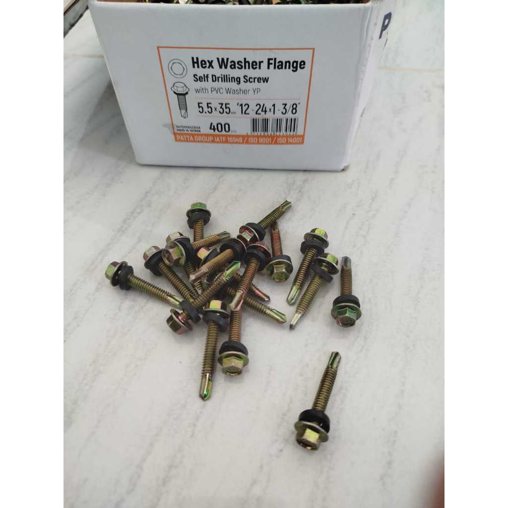 Baut Atap Patta 12x35 / Baut Drilling Patta 12x35 PTA