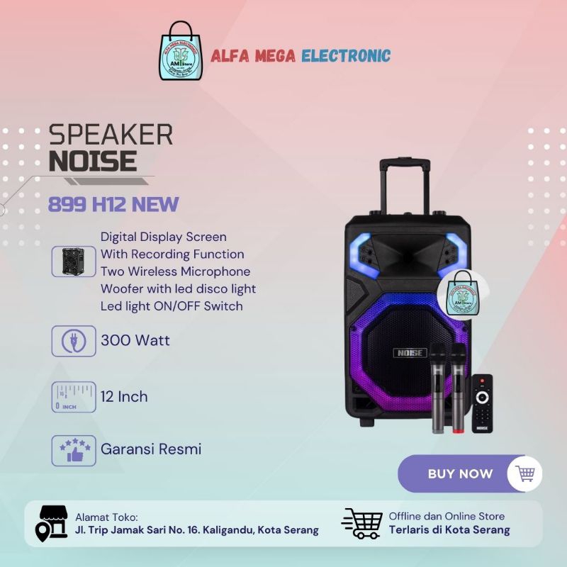 Speaker Noise 12 Inch 899 H12 New