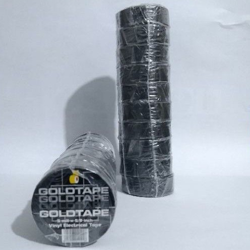 Isolasi PVC Listrik GOLDTAPE WARNA HITAM