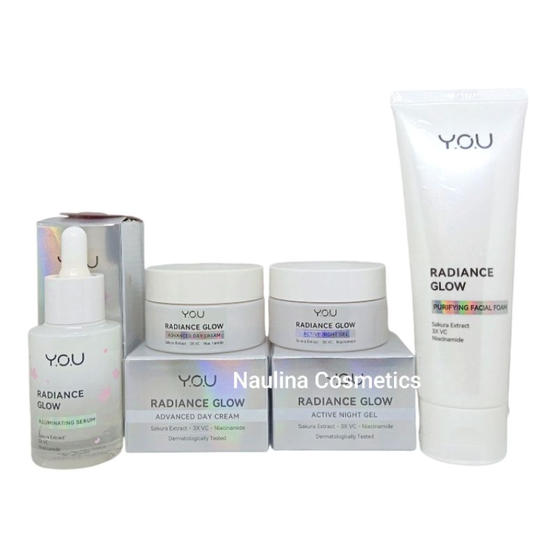 Skincare Y.O.U RADIANCE GLOW Paket You Glowing