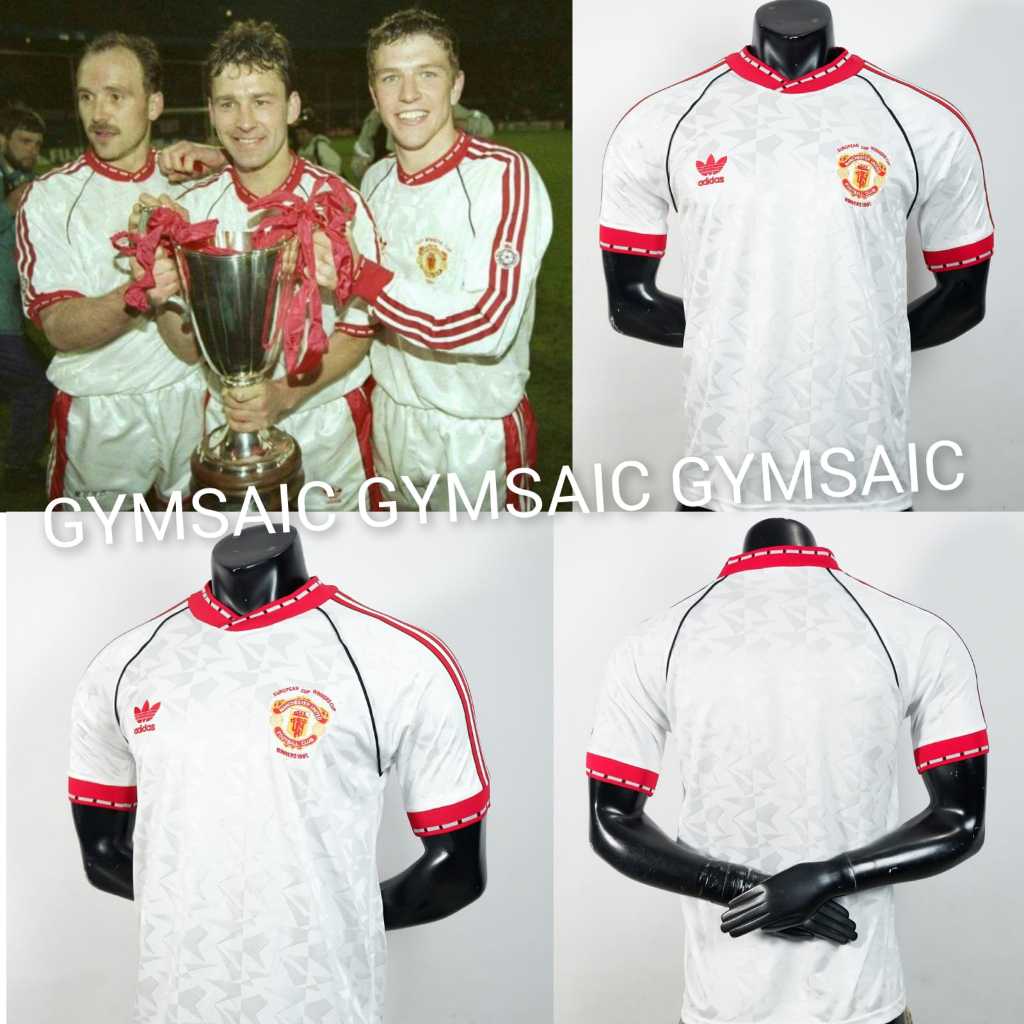 90/91 - JERSEY RETRO MU AWAY 1990 1991 PUTIH