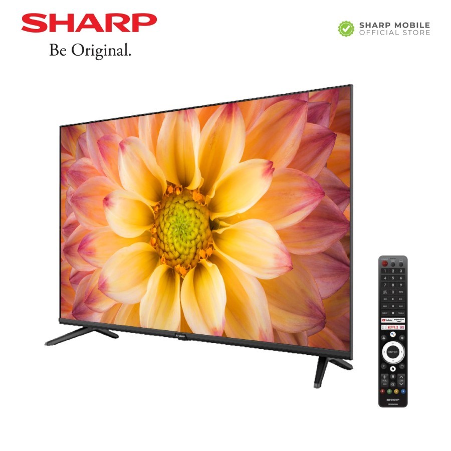 TV SHARP SMART GOOGLE TV 43 INCH 2TC 43GH3000 Sharp LED TV 2K 43 Inch Google TV 2T-C43GH3000