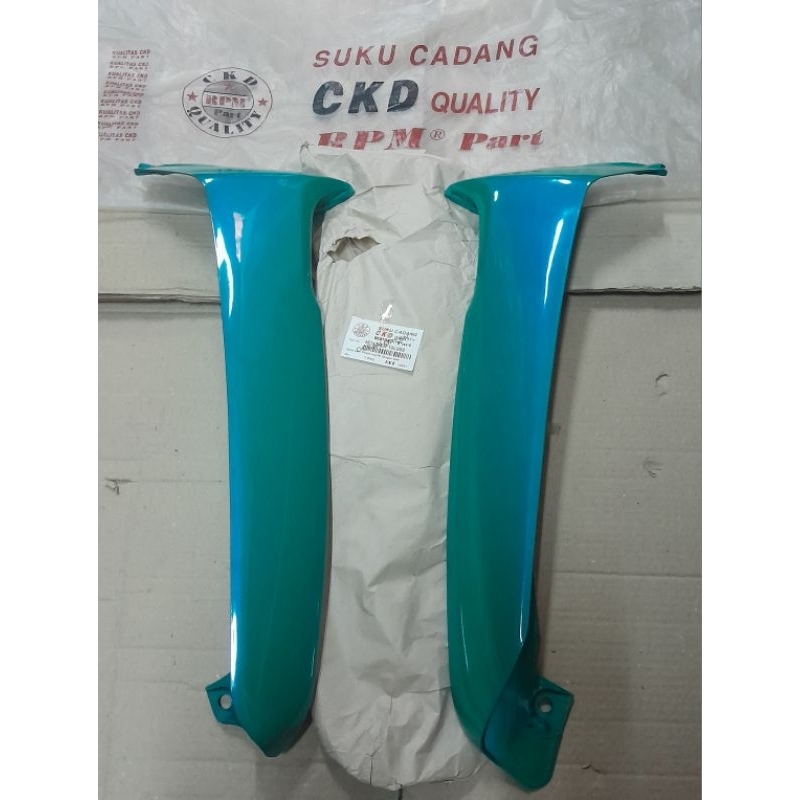 Sayap Luar Legshield Luar Suzuki SHOGUN 110R New Hijau Tosca CKD