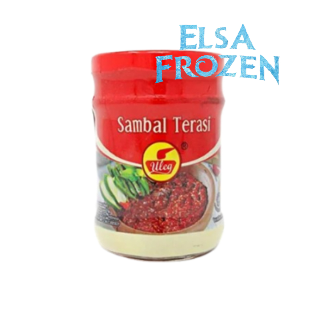 

FINNA SAMBAL ULEG TERASI 190GR/SAMBAL TERASI/SAUS SAMBEL