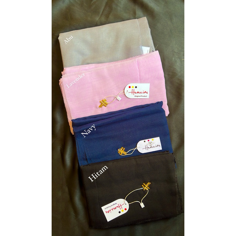 Jilbab Segiempat polos syar’i Humairah