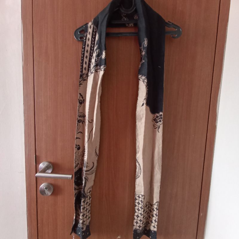 selendang jumputan / Obi jumputan batik