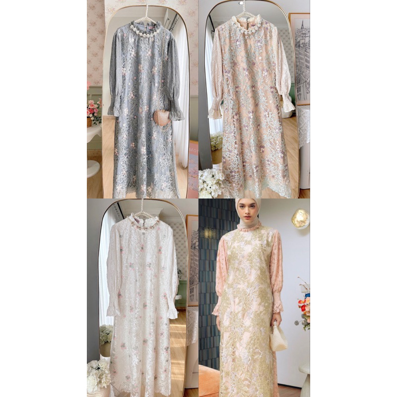 Raline Dress by Haidee Orlin || Bloom Midi Raya Series by Haidee Orlin