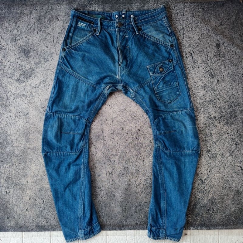 MOHON BACA DESKRIPSI...G STAR RAW ORGANIC CARGO STRETCH BIKERS