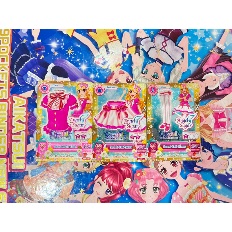 Kartu Aikatsu Campaign Ichigo Hoshimiya Rare Angely Sugar Sweet Cafe Crystal Collection Asli Origina