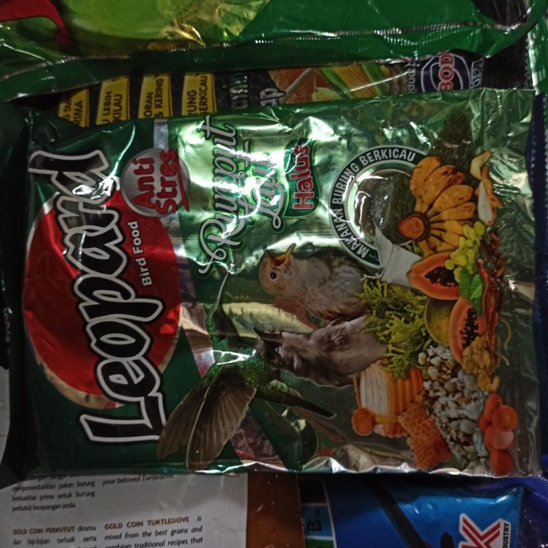 Pakan Voer Halus Merk leopard Hijau