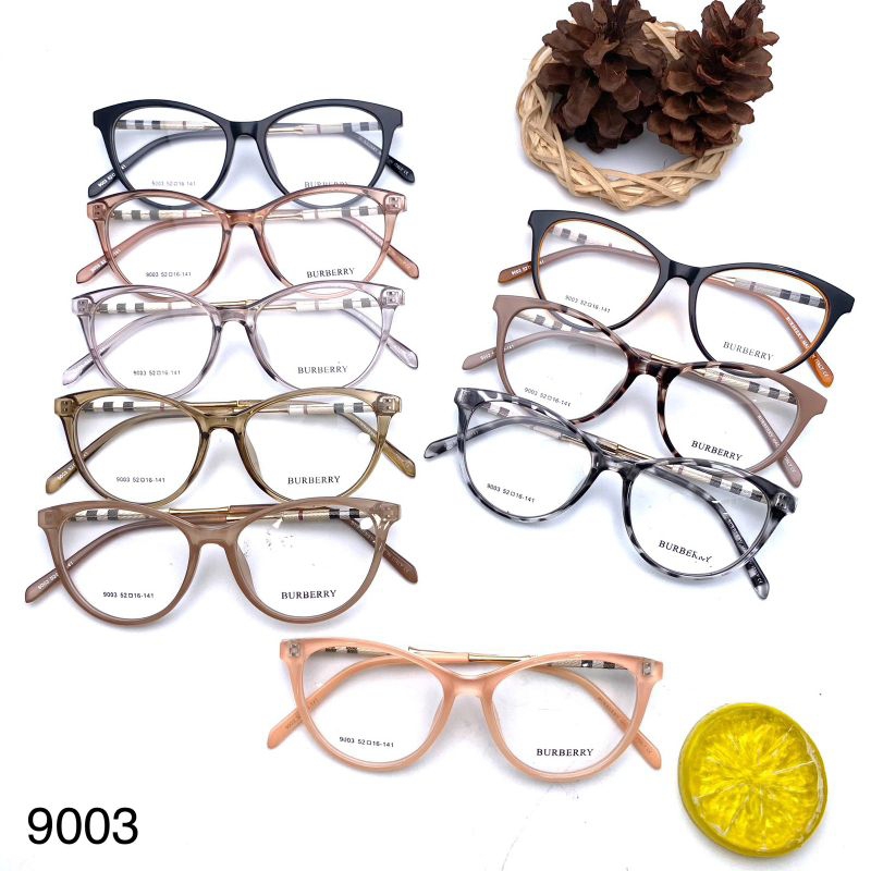frame kacamata pria wanita unisex cat eye Burberry 9003