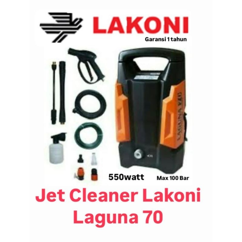 LAKONI Laguna 70 jet cleaner mesin Cuci mobil motor listrik
