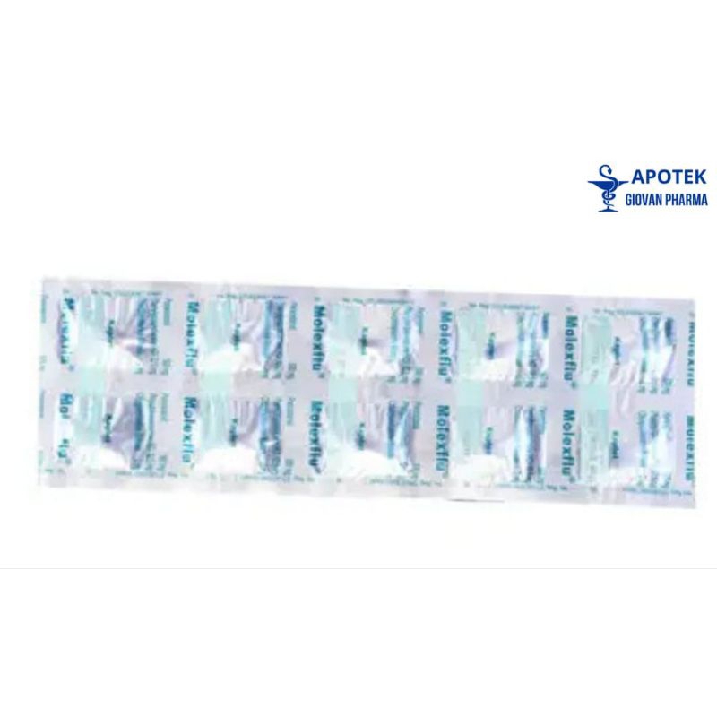 Molexflu Isi 10 Tablet - Obat Batuk pilek