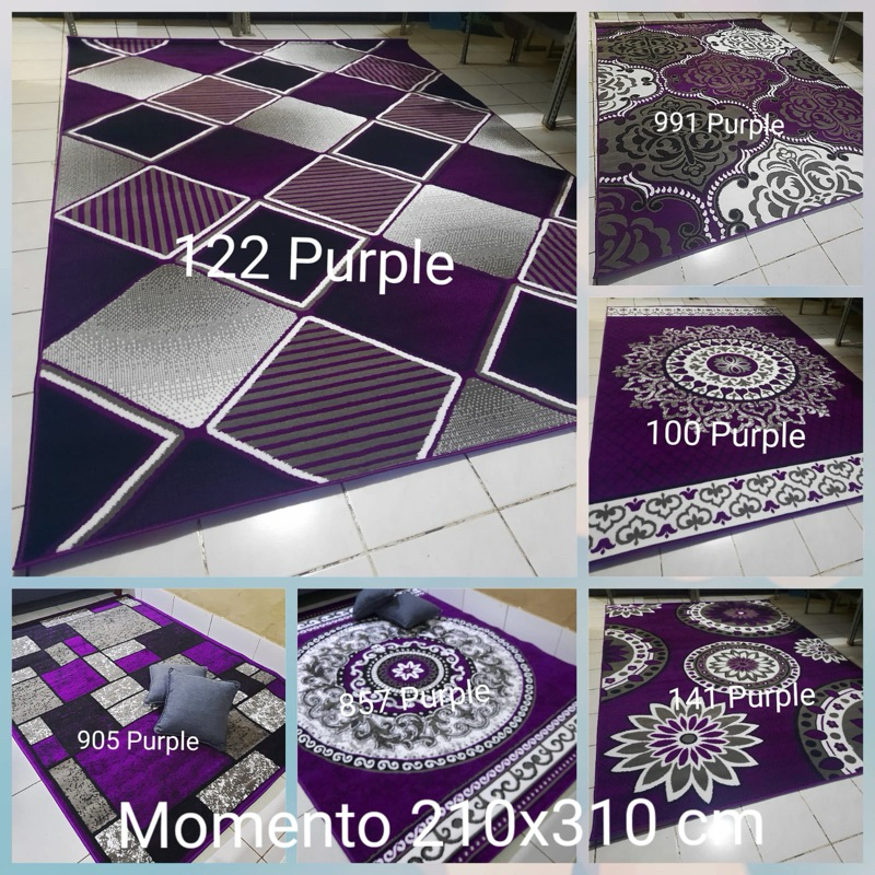 Sale Karpet Momento Ungu November 2024