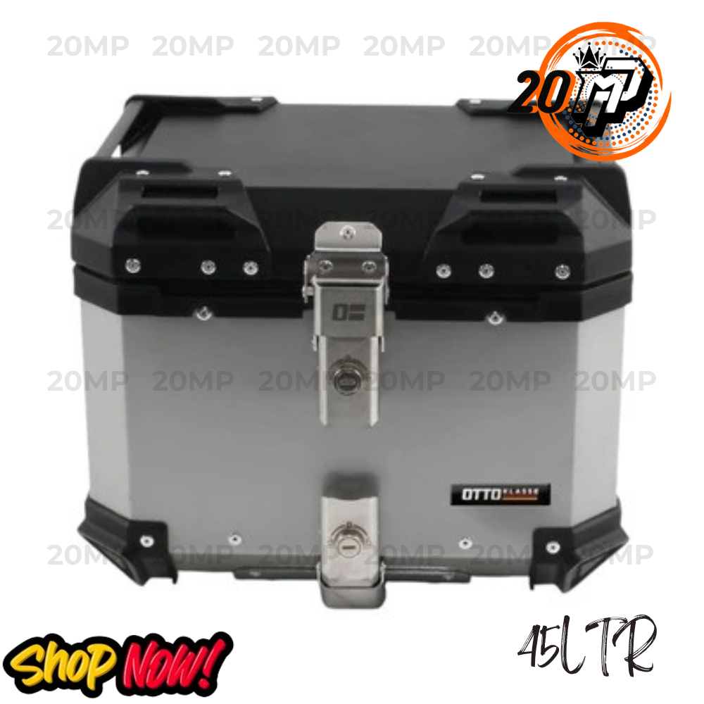 Box Motor Aluminium Square Otto Klasse MOTORCYCLE BOX SQUARE