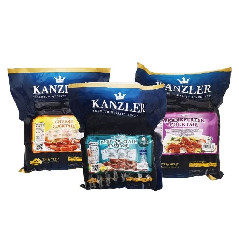 

Sosis Kanzler Sausage Cocktail - netto 500 gram