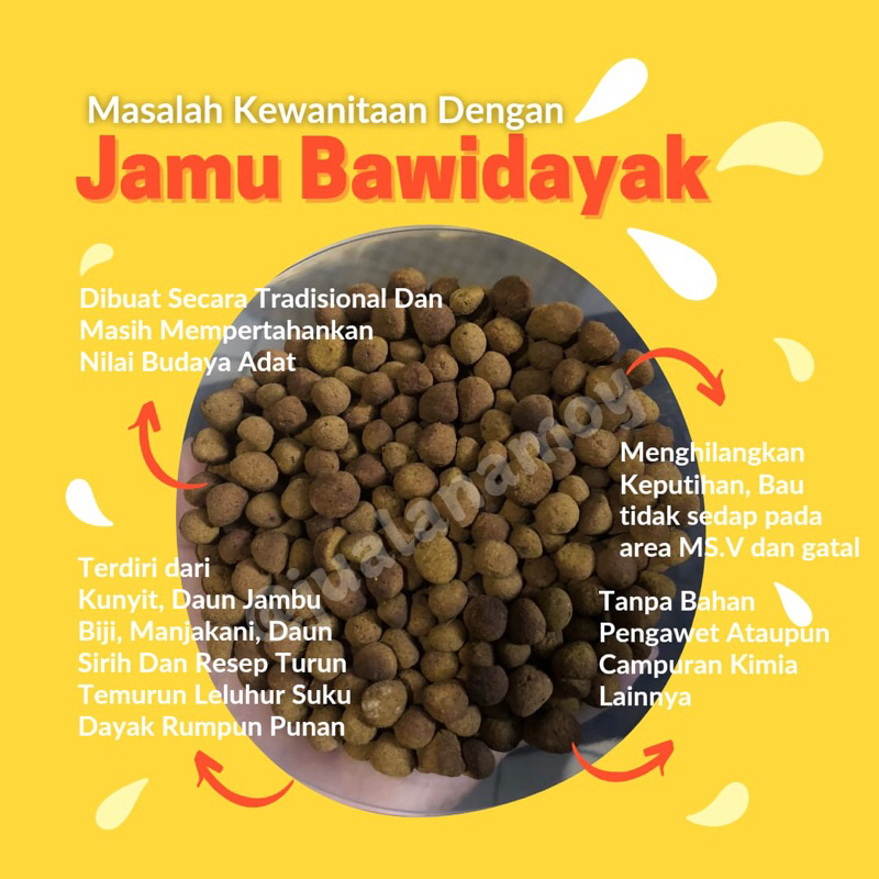 

JAMU BAWIDAYAK AMOY
