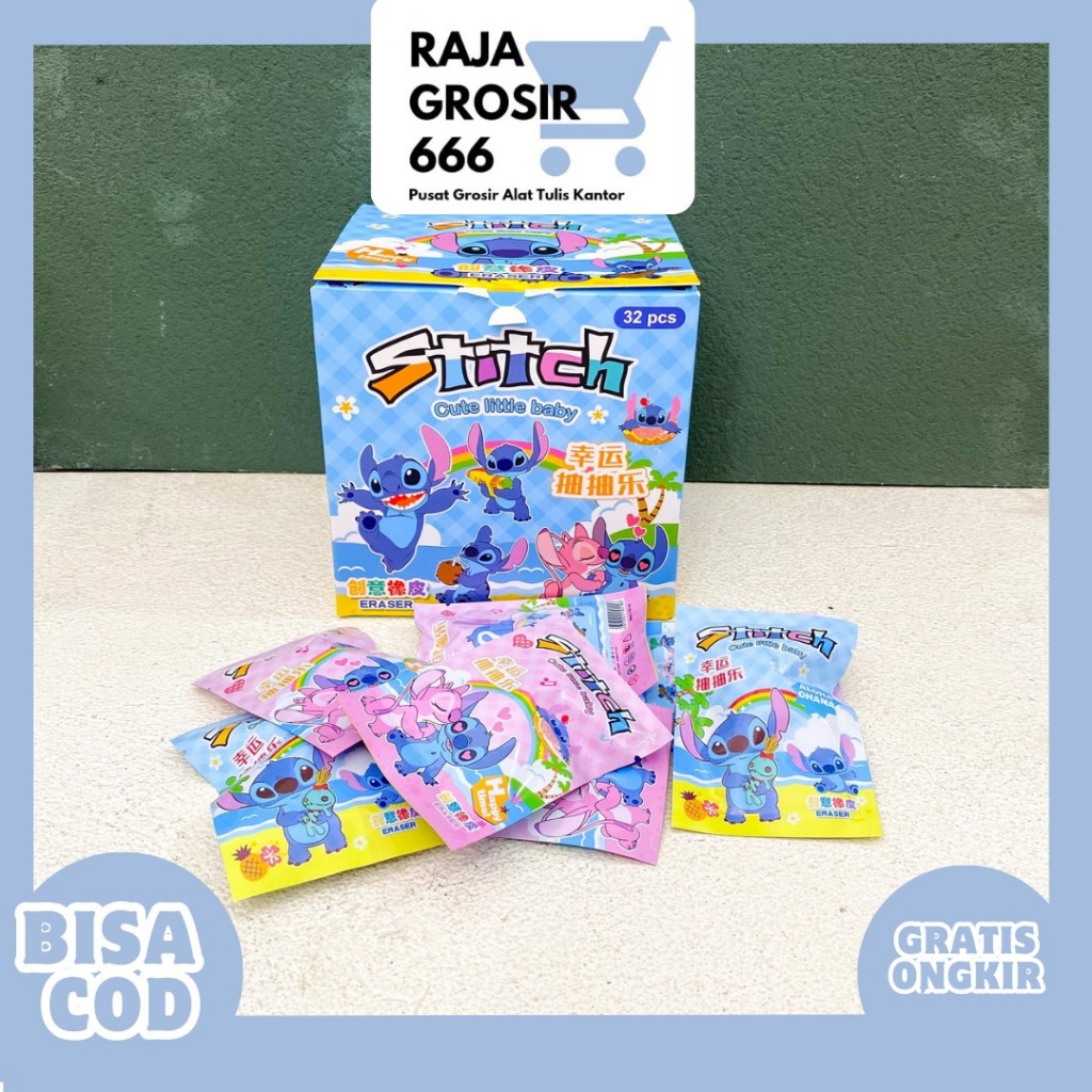 

PENGHAPUS MISTERY BAG STITCH V2 ER-1604 / Blind box STITCH Penghapus / Blind Box Sanrio lucu / Blind Box Penghapus STITCH lucu / Kado unik hampers