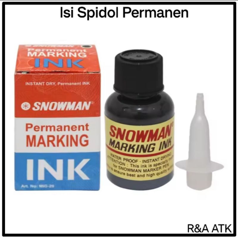 

1 Pcs Isi Ulang Spidol Permanen Snowman