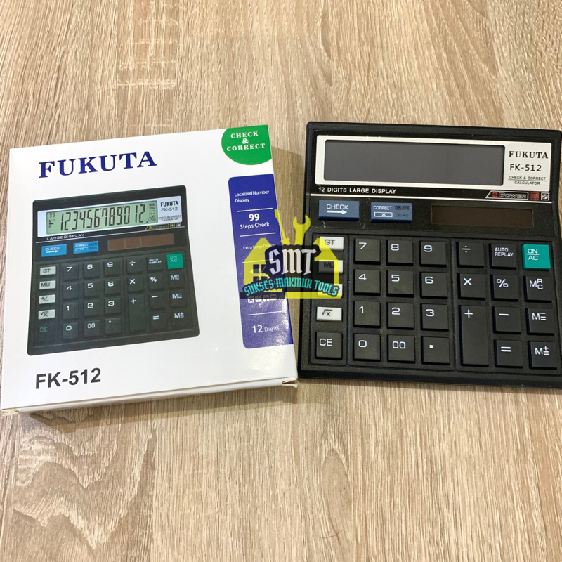 

Kalkulator FK-512 / Kalkulator Dagang / Alat Hitung - FUKUTA