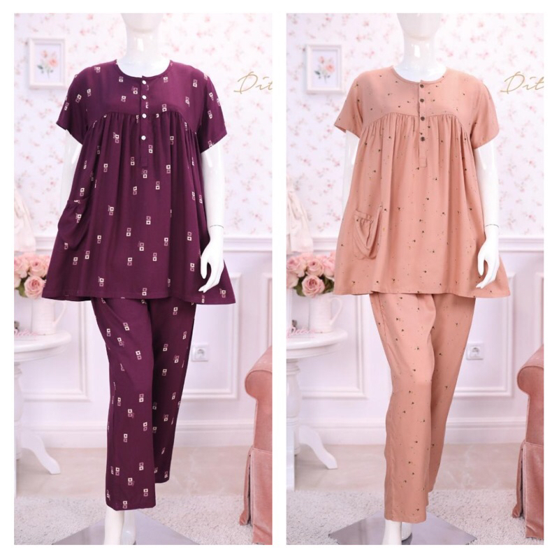 DITSY PAJAMAS - Aleyah Pajamas