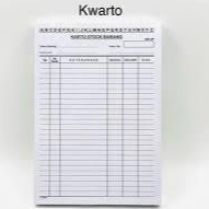 

Kartu Stok Kuarto Putih isi 100.