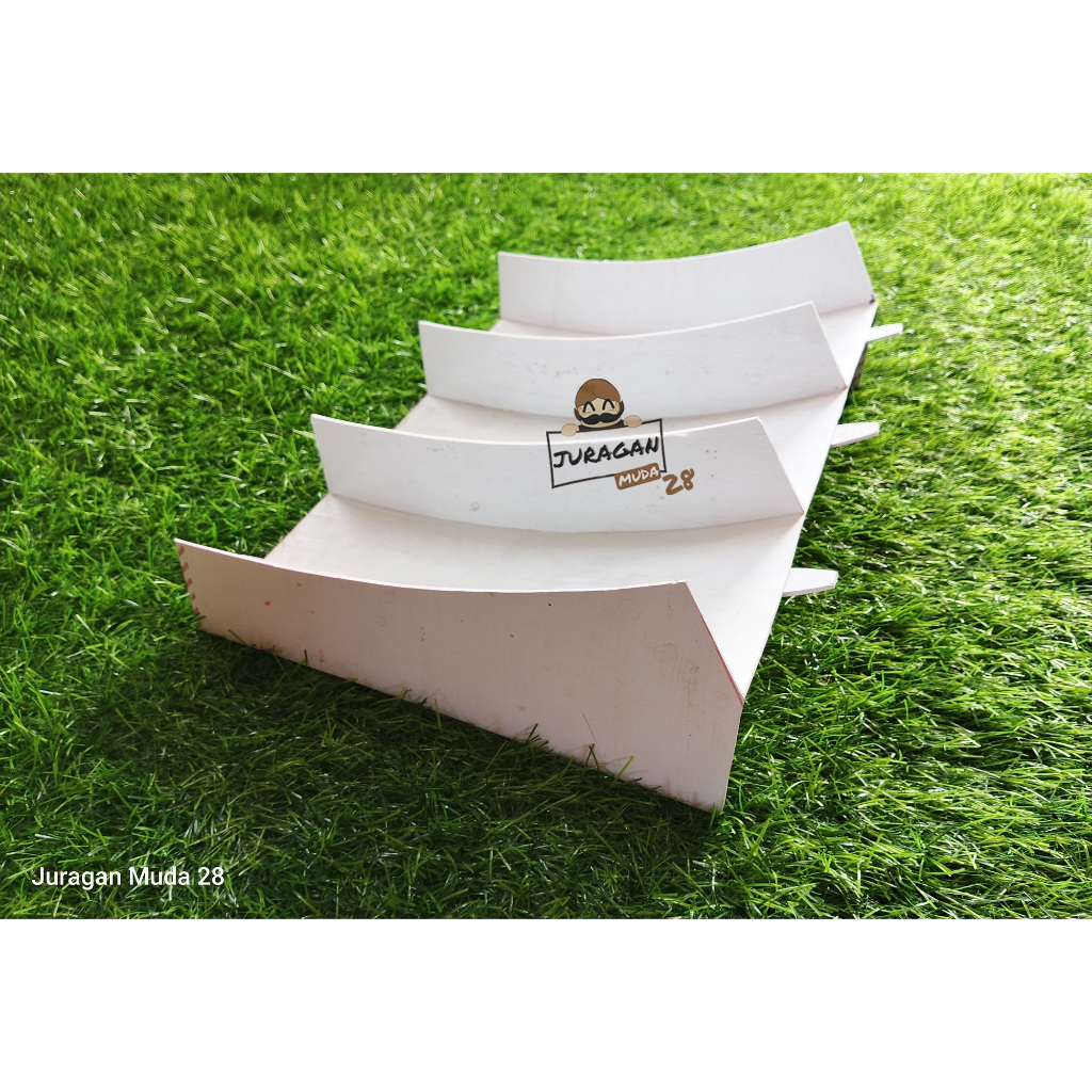 Track 3 Jalur Tamiya Bank Approach Track Pelangi Rainbow Bahan PVC