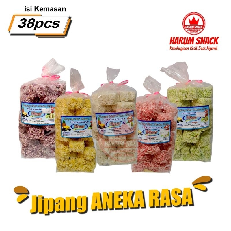 

JIPANG SINAR 250 gram [Harum Snack Official] OLEH OLEH SNACK RENYAH ENAK LEZAT