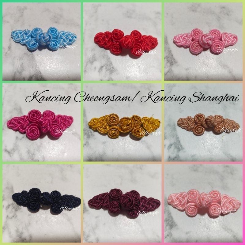 1pc Kancing Cheongsam/Kancing Shanghai