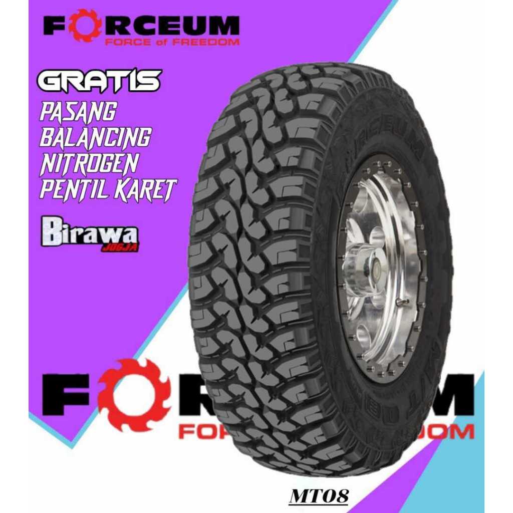 Ban Forceum 235/70 R16 MT08 Ban Offroad R16 ( Gratis Pasang )