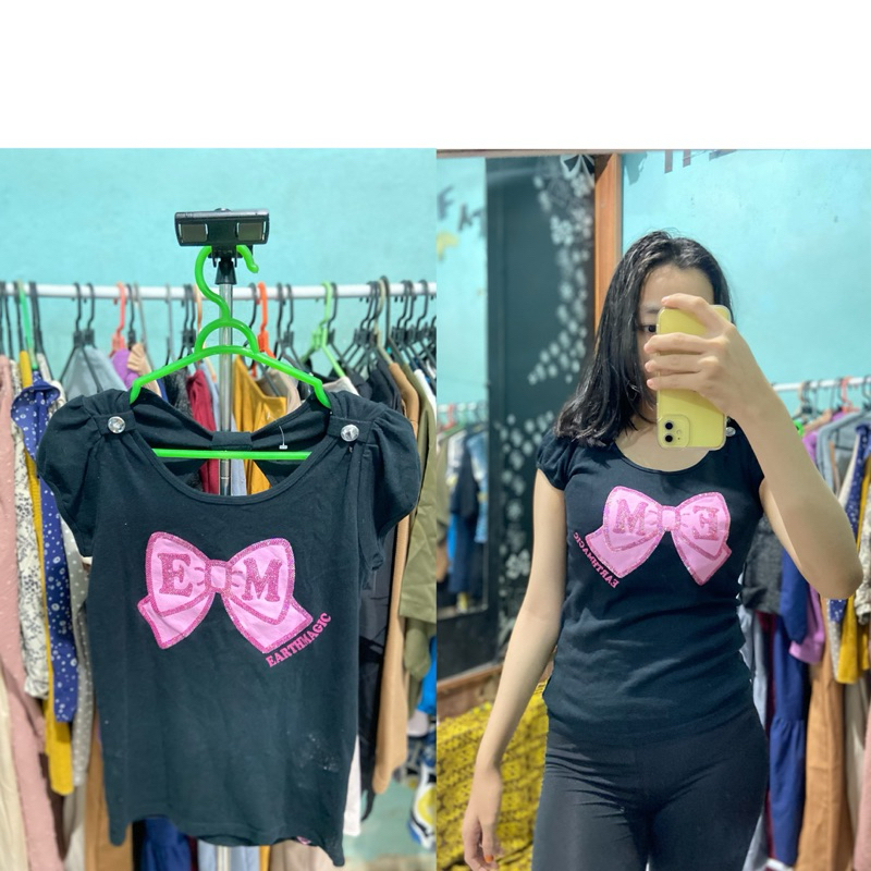 prelove - Kaos pita lucu atasan wanita