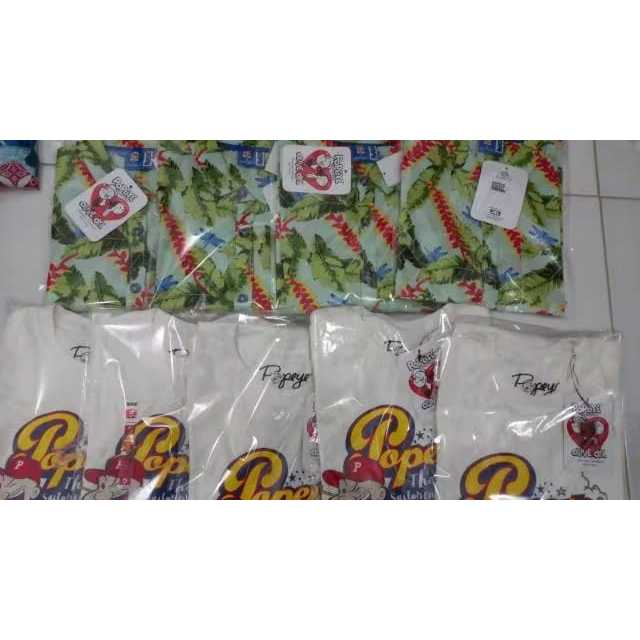 baju anak laki-laki POPEYE / baju kerah COOL KIDS / Batik anak