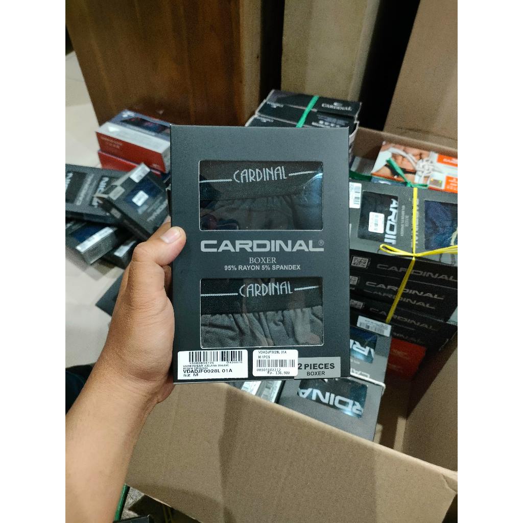 Celana Dalam Boxer Pria Cardinal Original