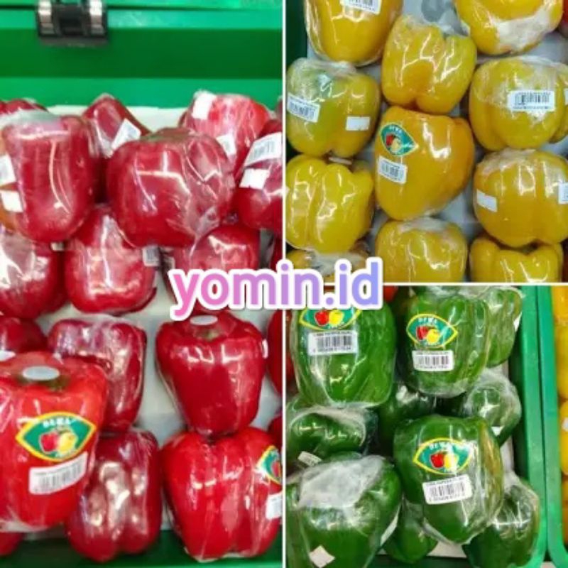 

Paprika Segar/ Boleh Campur Paprikanya