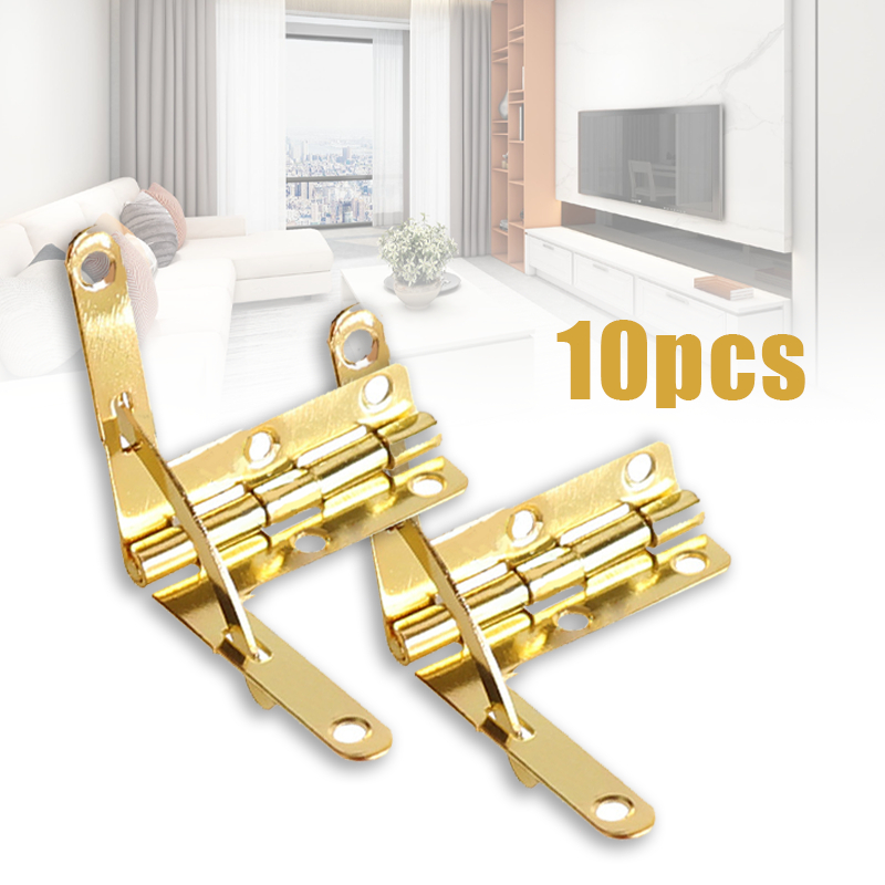 10pcs Engsel Siku L 90'' Engsel Siku Engsel Putar Engsel L Sudut Untuk Kotak Perhiasan Box