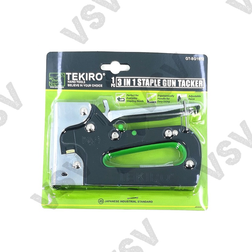 

HJ6 Tekiro Staple Gun Tacker 3in1 Staples tembak gun Taker Stapler tembak