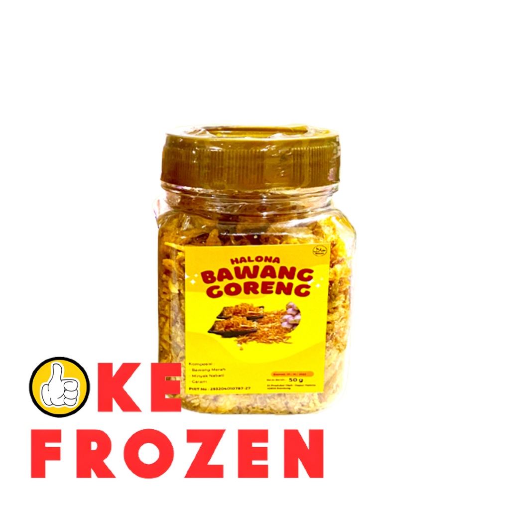 

HALONA BAWANG GORENG 50GR