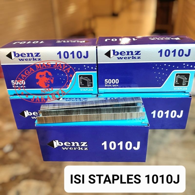 

ISI PAKU TEMBAK ANGIN U 1010 J MERK BENZ WERKZ / ISI STAPLES U 1010J / ISI STAPLES ANGIN U 1010J