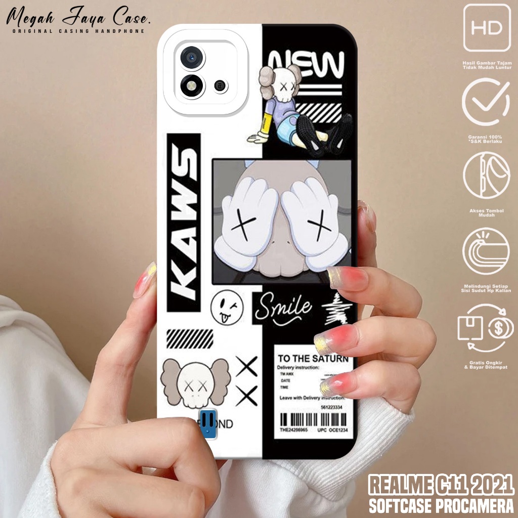 Case REALME C11 2021 - Casing Hp REALME C11 2021 Motif AES - Silikon Hp REALME C11 2021 - Kondom Hp 