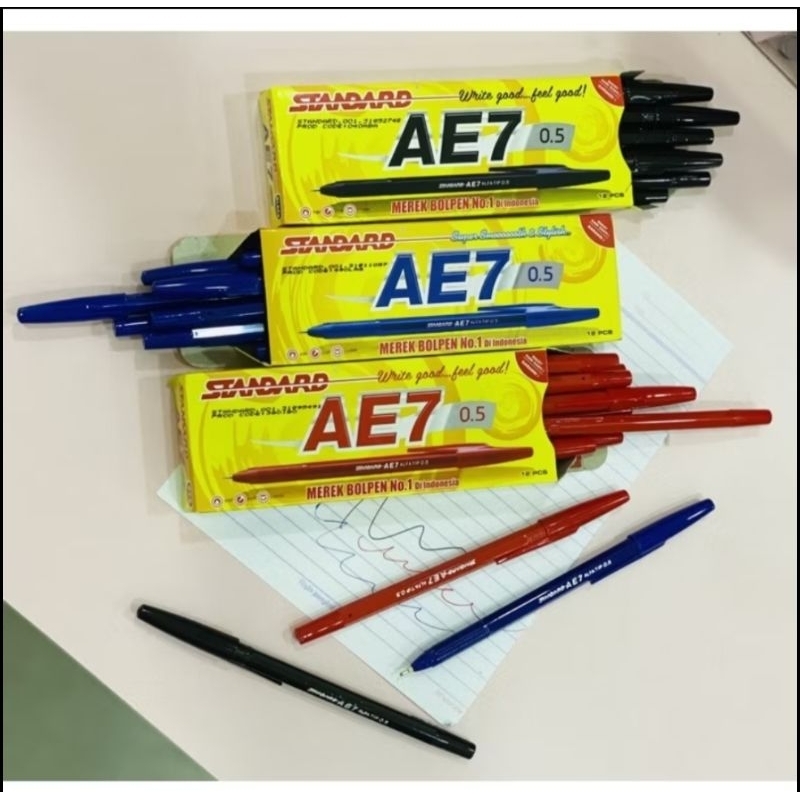 

(12 pcs) pulpen standart AE7