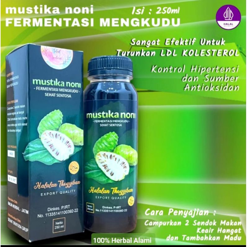 

Mustika Noni 250 ml - Fermentasi Buah Mengkudu