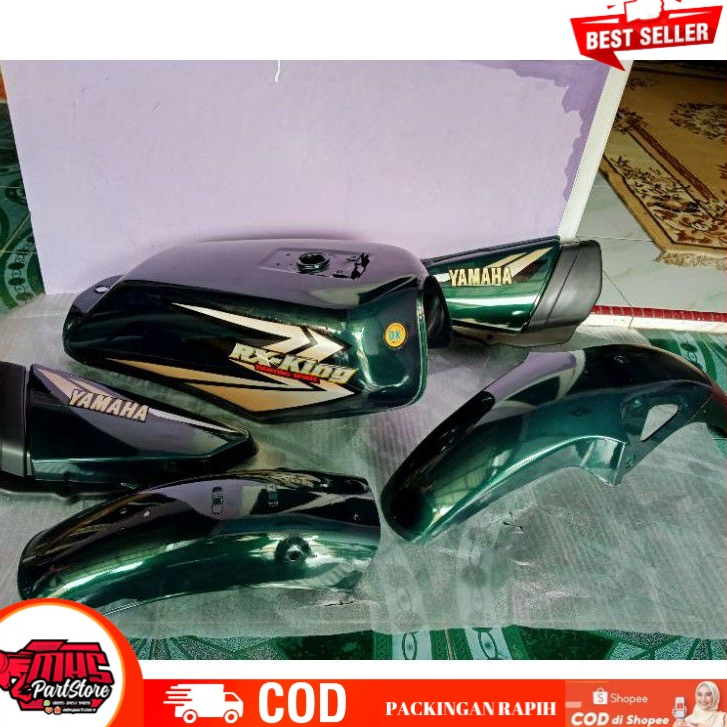 BIG SALE Paket Body Full Set RX King Tahun 2002 Warna Hijau Botol RX Spesial BEST SELLER KUALITAS OK