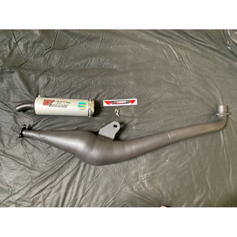knalpot fizr model kolong samping aman standar tengah type SS by cminxracingmuffler