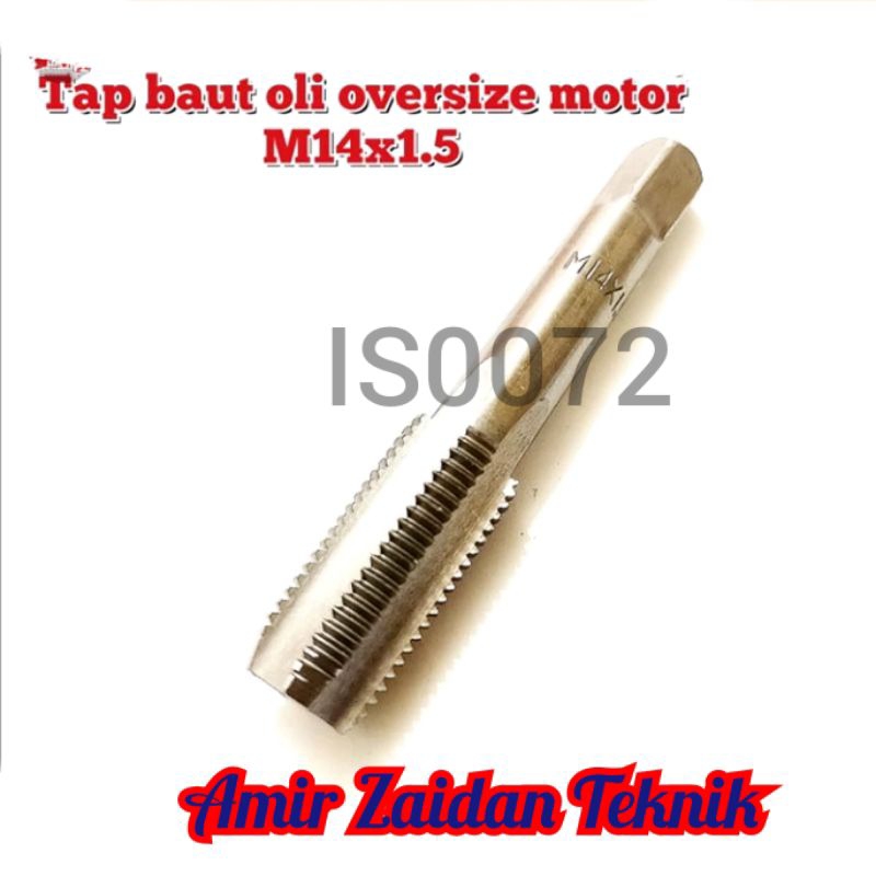 1pcs hand tap m8x1.25 bukan tap yamawa tap baut kunci 12 tap drat baut 12