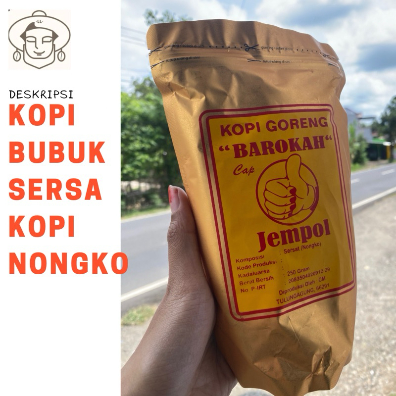 

kopi bubuk sersa murni jenis kopi nangka 250gr kopi hitam jaminan tidak murni uang kembali untuk ngopi rumahan tambahan jenis warkop terlaris termurah sujakopi cap jempol gratis kopi sachet