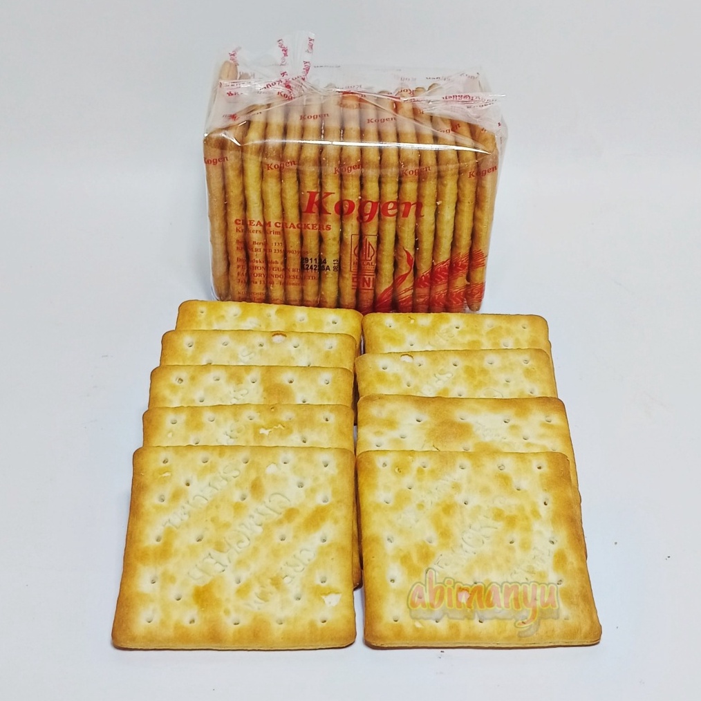 

Promo Ulang Tahun kreker tawar gabin Cream Crackers khong guan 137gr