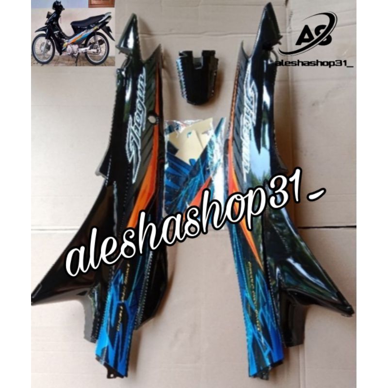 Cover Body Kiri Kanan Shogun 125 sp / 150 r Tahun 2004-2006 - Cover body kiri kanan suzuki shogun 12