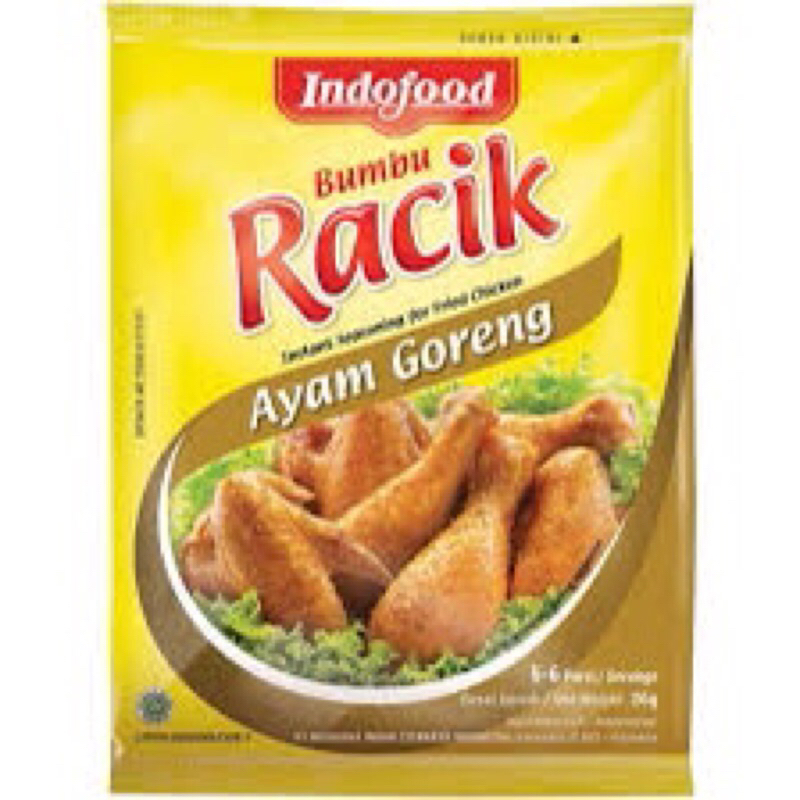 

RACIK Bumbu Ayam Goreng Instan 26gr