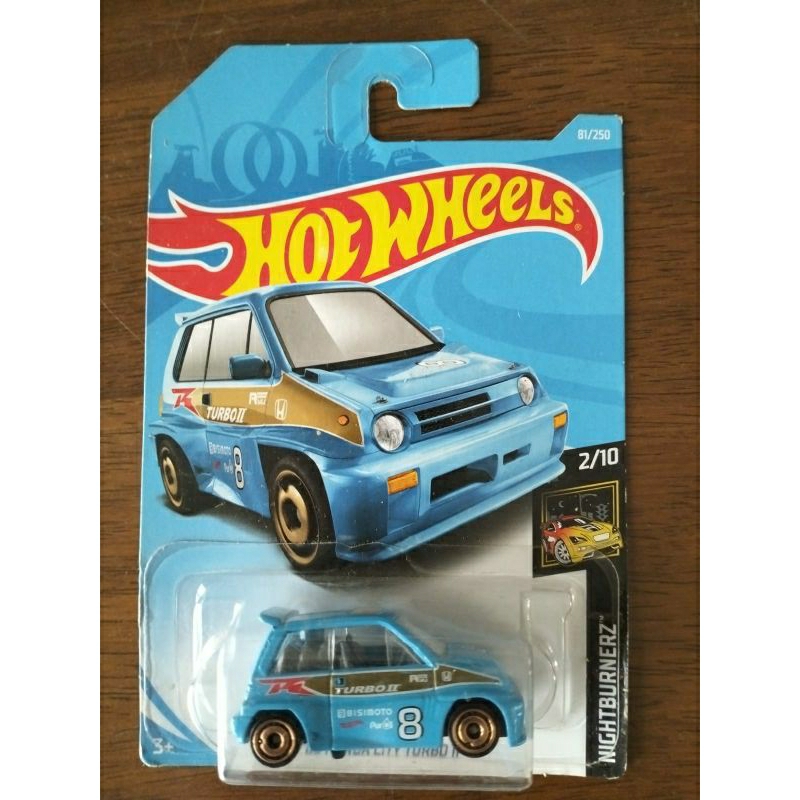 Hot Wheels Nightburnerz Honda City Turbo.