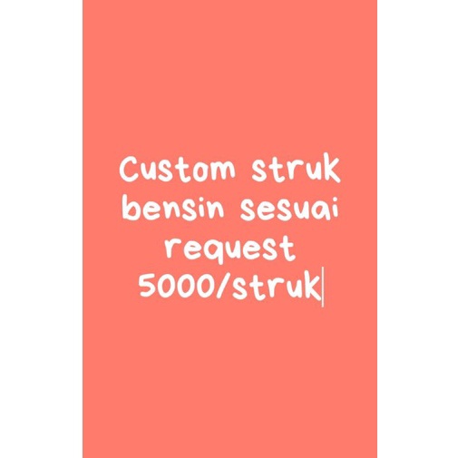 

Potongan 3 Produk Cetak Struk Custom Sesuai Request